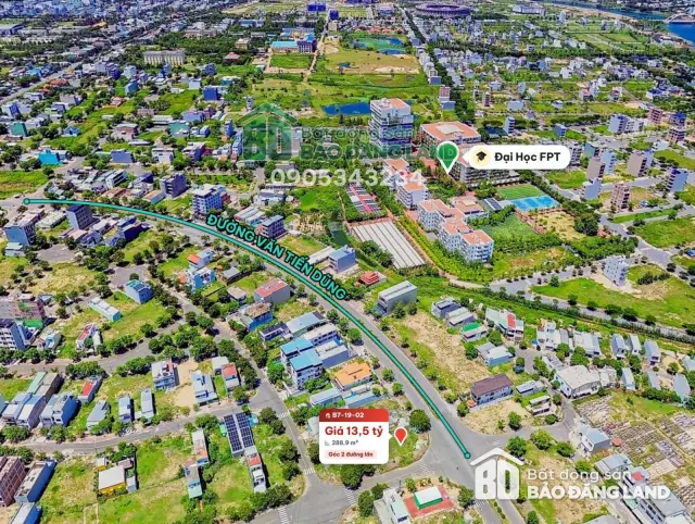 Lô đất đường Văn Tiến Dũng KĐT Số 3 Đà Nẵng