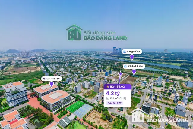 Lô đất phân khu V3 FPT City – hình ảnh thực tế
