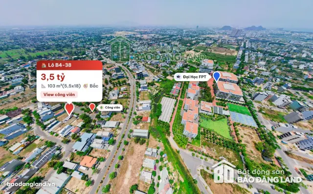 Lô đất đường Nguyễn Văn Bổng KĐT Số 3 103 m² – góc nhìn từ thực địa