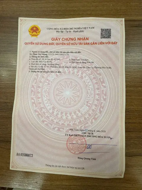 Đất nền đường Đô Đốc Lân Hòa Xuân – ảnh 5