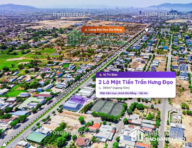 Lô đất đường Trần Hưng Đạo KĐT 1A Đà Nẵng