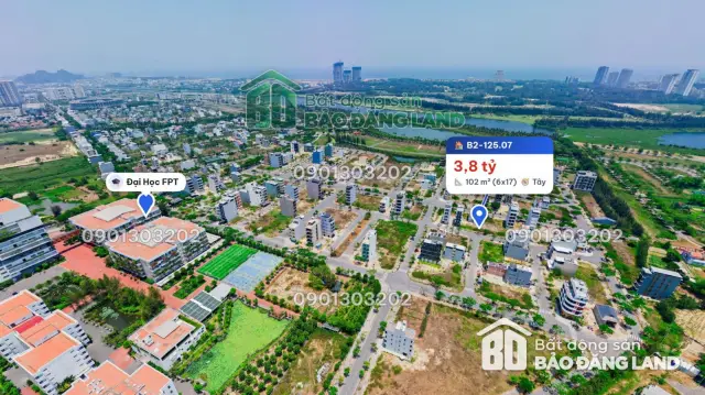 Lô đất phân khu V2 FPT City Đà Nẵng