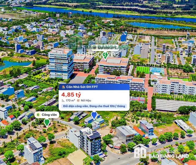 Nhà đường Đào Tấn KĐT 1B Đà Nẵng