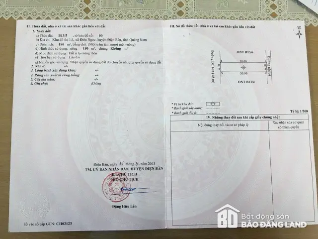 Sổ đỏ cặp 2 Lô Ngang 12m - Trục Chính Trần Hưng Đạo