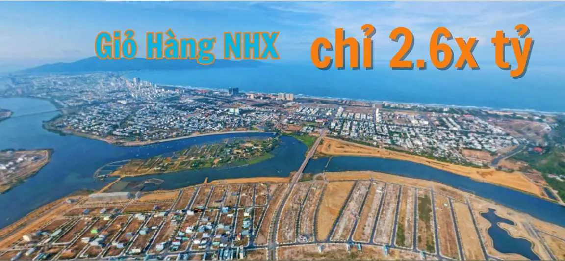 Flycam toàn cảnh khu đô thị Nam Hòa Xuân nhìn từ trên cao xuống