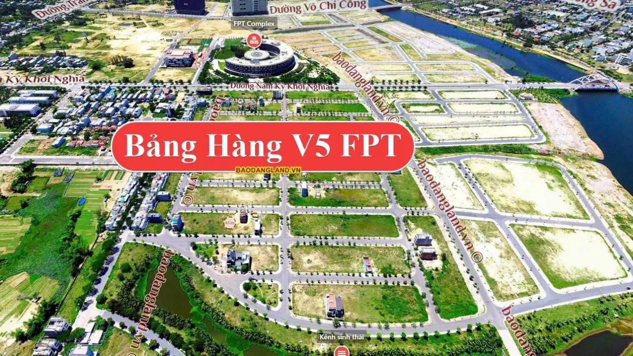Lô Giá Tốt Phân Khu V5 FPT City