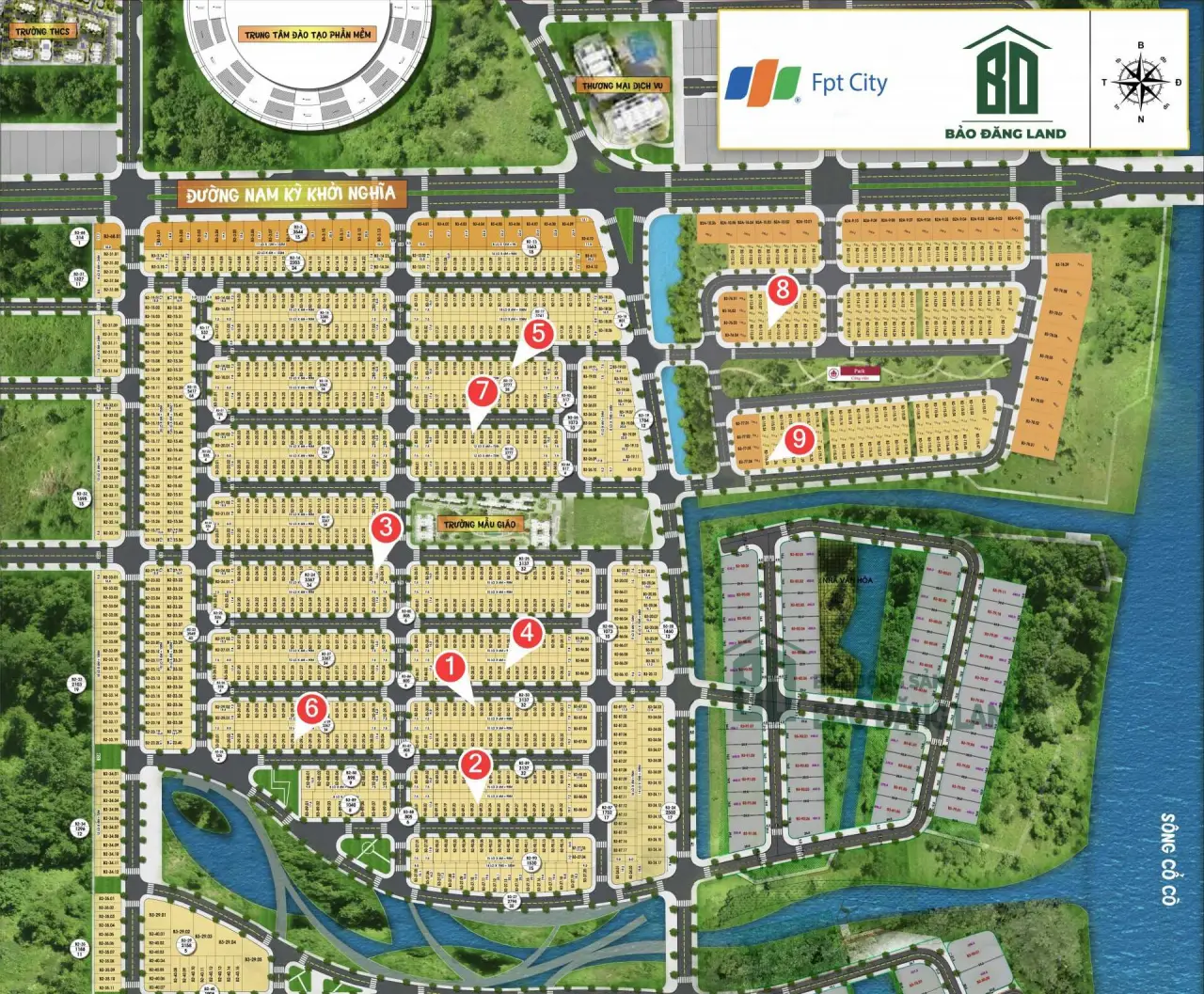 Lô Giá Tốt Phân Khu V5 FPT City