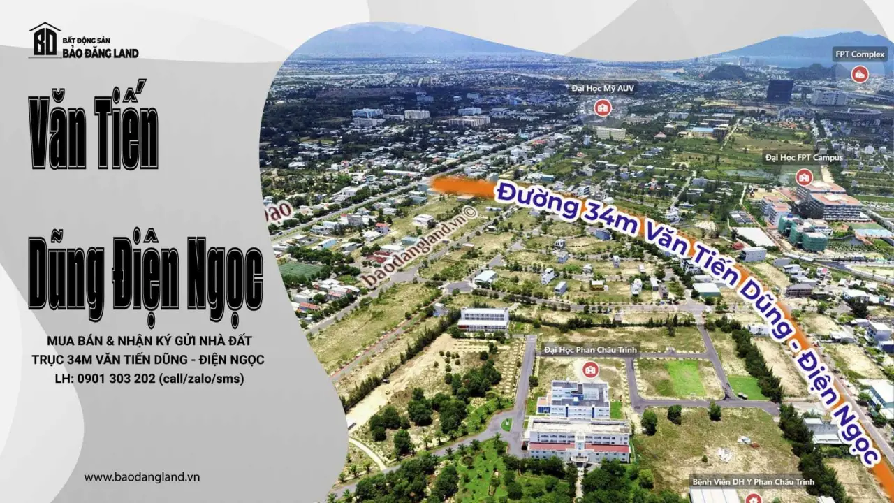 Tổng Hợp 5 Lô Biệt Thự Đường 34m Văn Tiến Dũng &amp;#8211; Sát Vách Đại Học FPT &amp;#8211; Giá Từ 14.5tr/m2