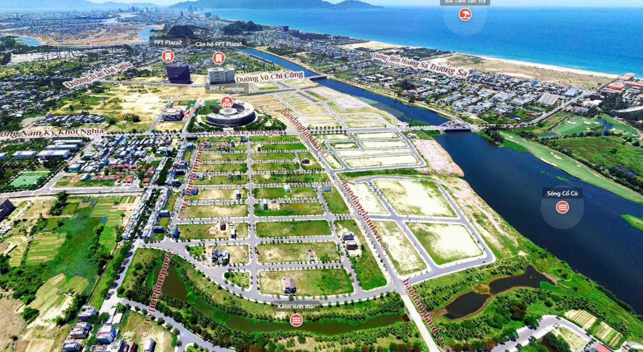 Flycam 360° toàn cảnh FPT City Đà Nẵng