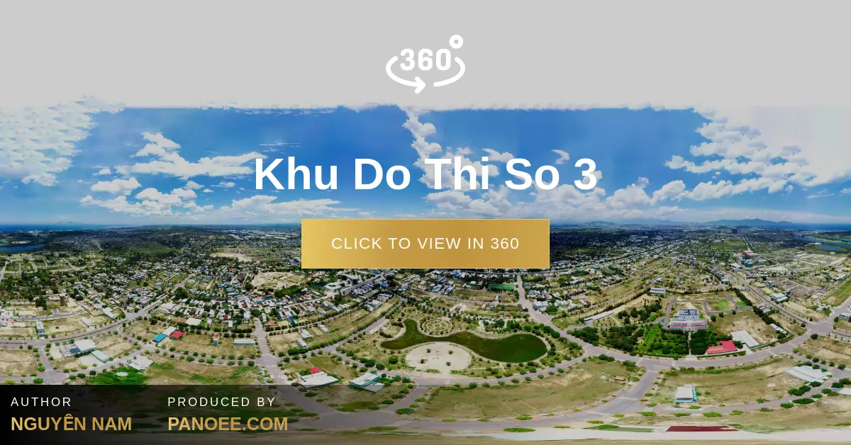 Flycam 360° toàn cảnh Khu đô thị Số 3 Điện Ngọc