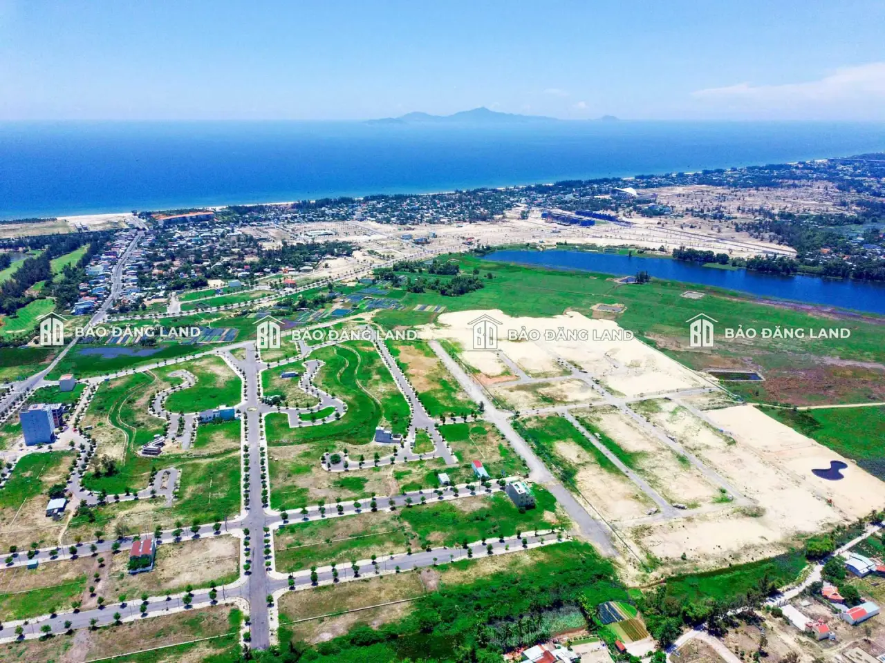 Flycam hạ tầng khu đô thị Green City giáp sông Cổ Cò
