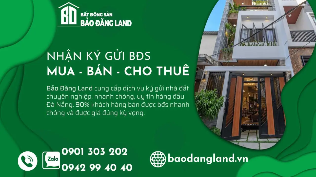 Dịch vụ ký gửi nhà đất Đà Nẵng – Bảo Đăng Land