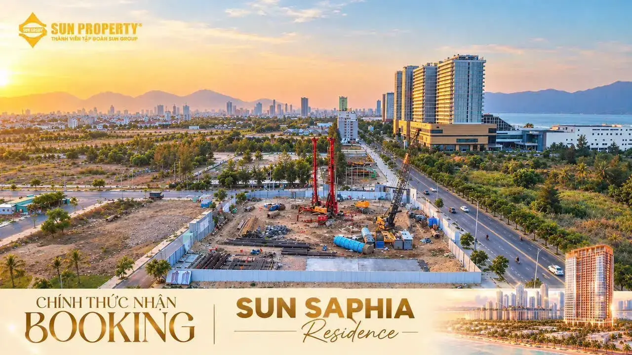 Sun Saphia Residence chính thức nhận booking tại bãi tắm Sơn Thủy, Đà Nẵng