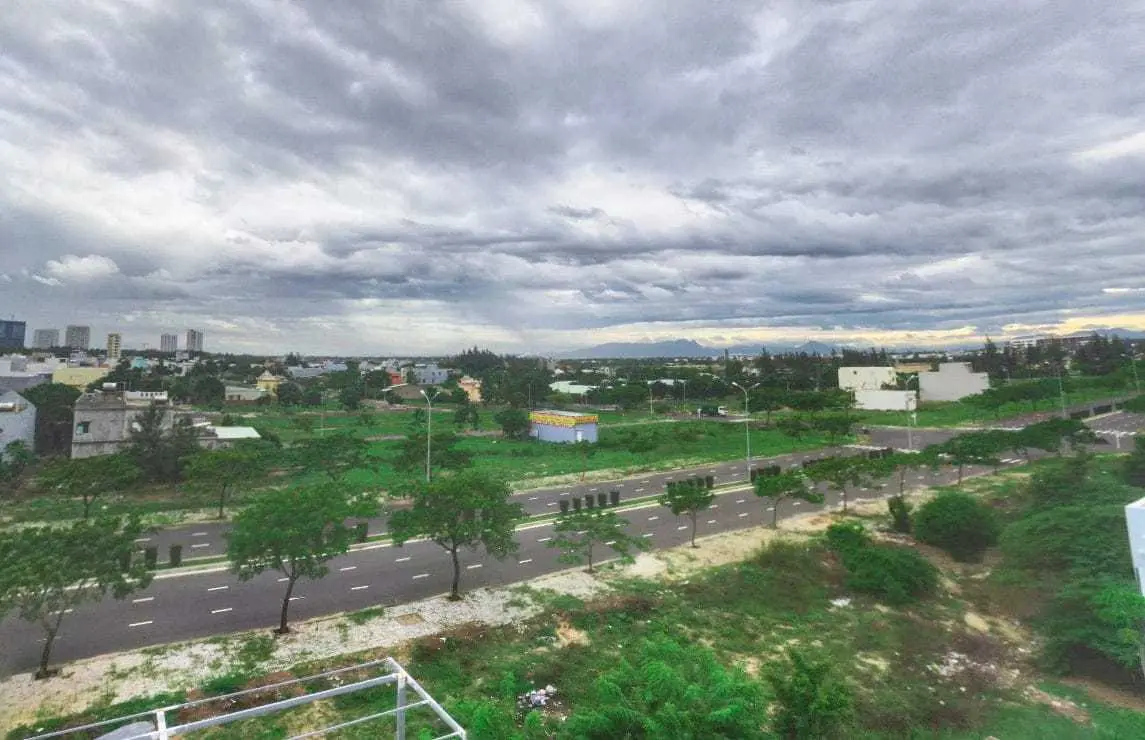 Phong cảnh khu đô thị Tân Trà Đà Nẵng nhìn từ trên cao