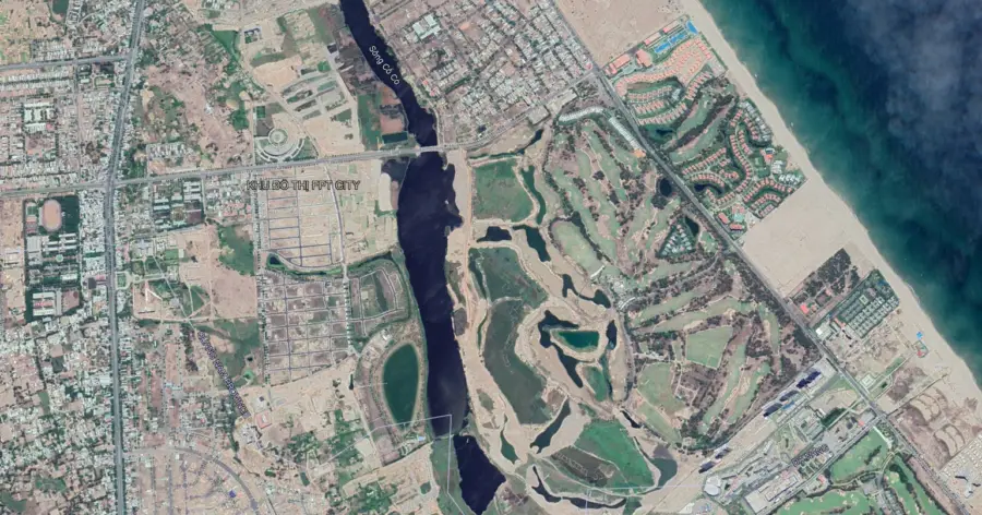 Ảnh vệ tinh FPT City – tháng 6/2020
