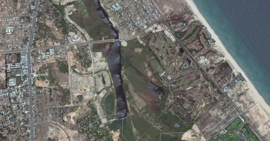 Ảnh vệ tinh FPT City – tháng 8/2015
