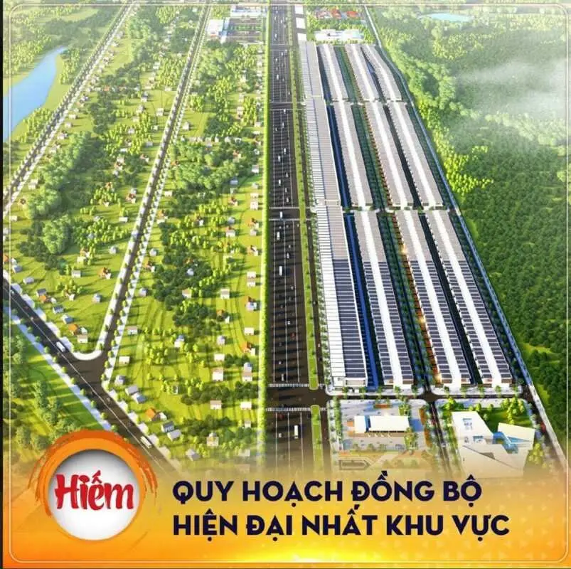 Bản đồ quy hoạch tổng thể dự án Mega City Kon Tum từ trên cao